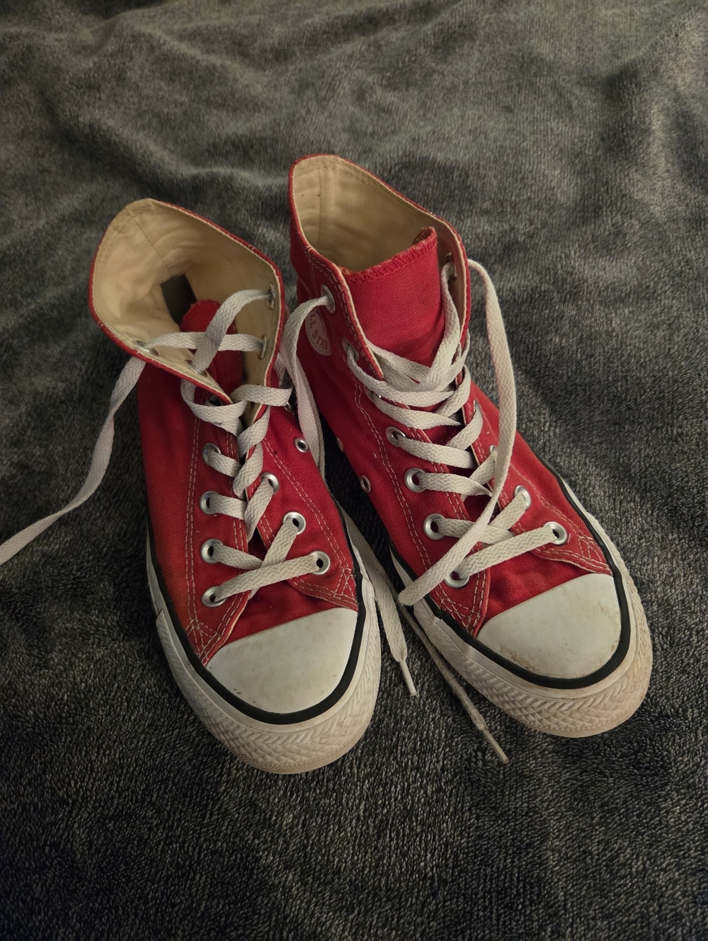 High-Top Converse Sneakers Size 7.5